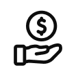 A black and white icon of a skull and crossbones, symbolizing danger or poison.