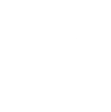 A simple, pixelated white icon of a shopping bag with two handles on a black background.