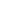 A white icon depicting a conveyor belt with three circles and arrows, and a flag at the end, on a black background.