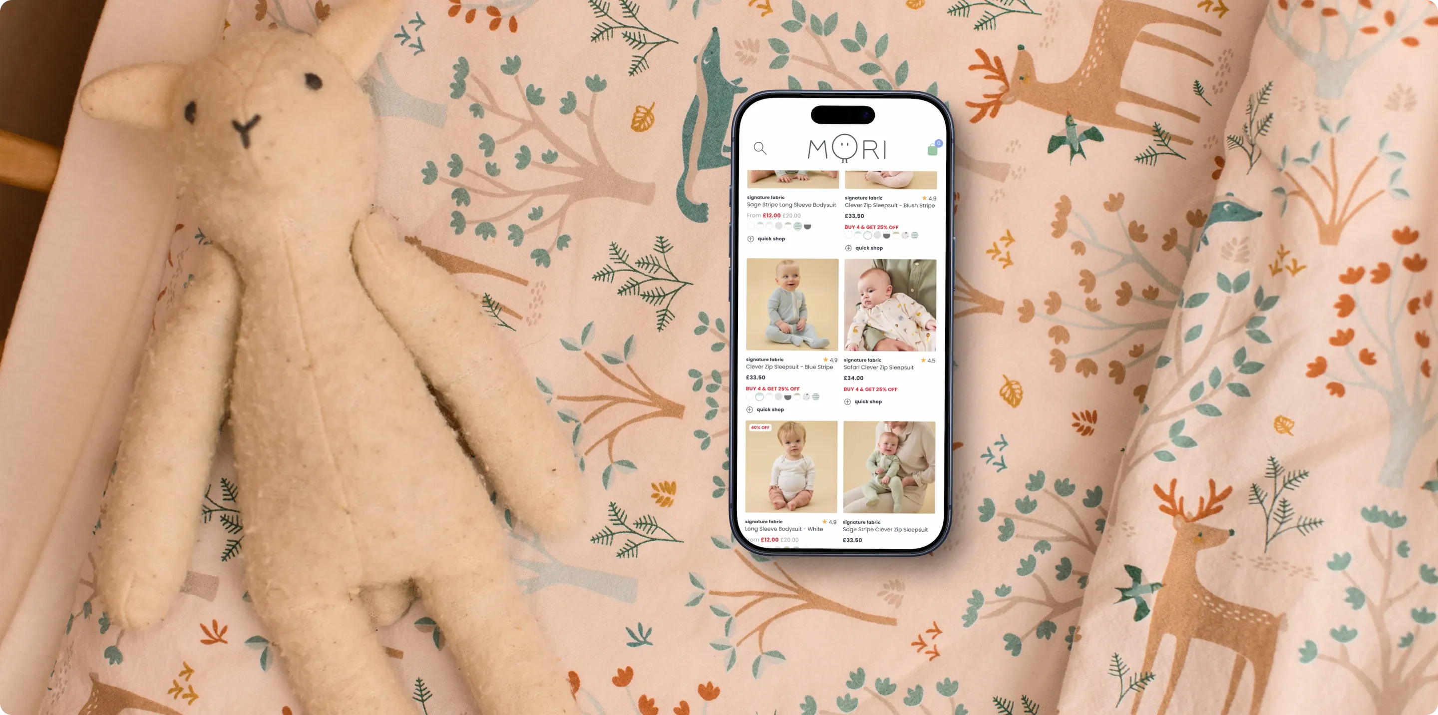 MORI Reorder Tool case study — MORI's merchandising team spent 95% of every buying cycle assembling data and 5% deciding what to buy. The assembly now happens overnight, on its own.