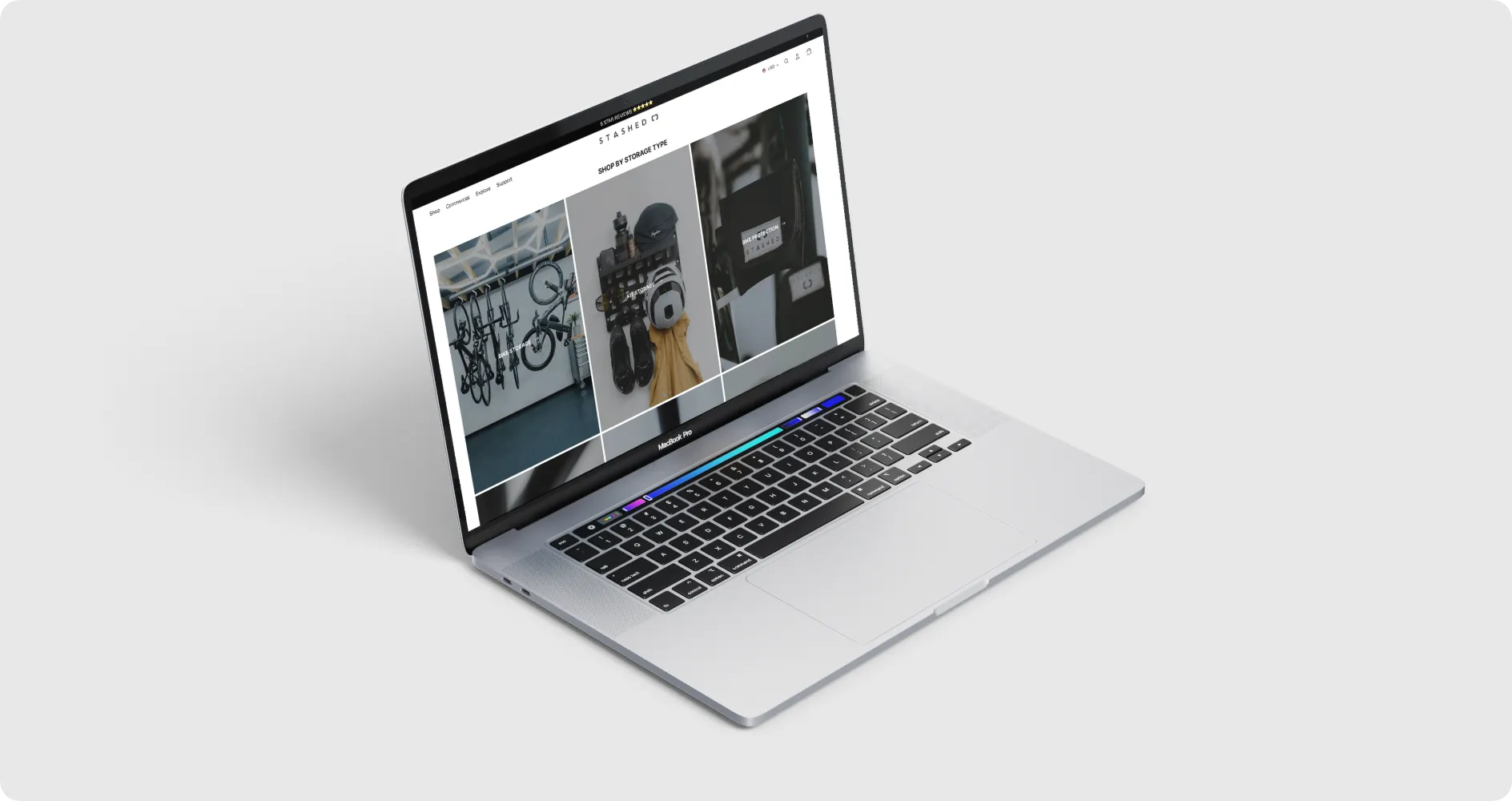 Stashed Products — project imagery